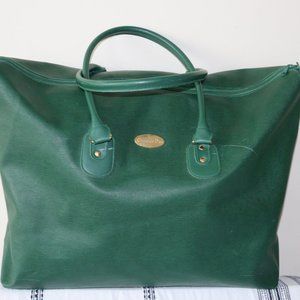 Christian Dior Perfume Lg Green Weekender Tote Bag